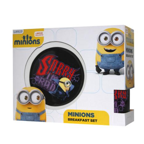 Sorry Im Bad Minions Dracula 3 Piece Breakfast Set  £4.99