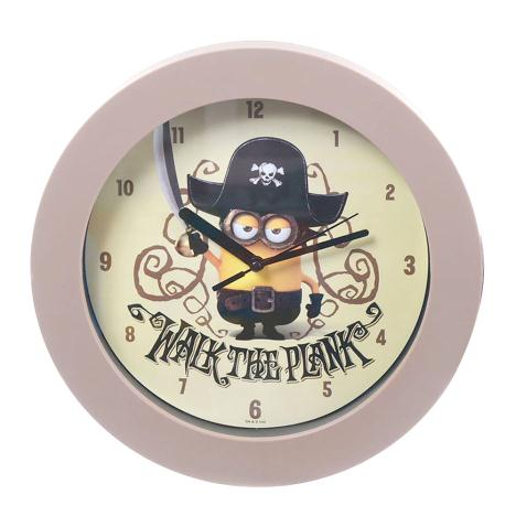 Walk The Plank Minions Pirate Wall Clock   £4.99