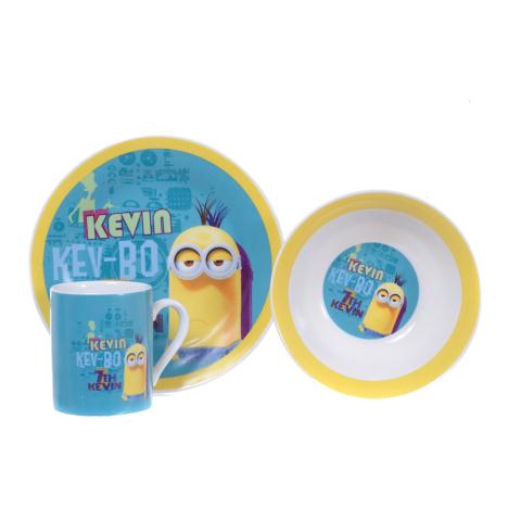 Kev-bo Minions Kevin 3 Piece Breakfast Set  £7.99