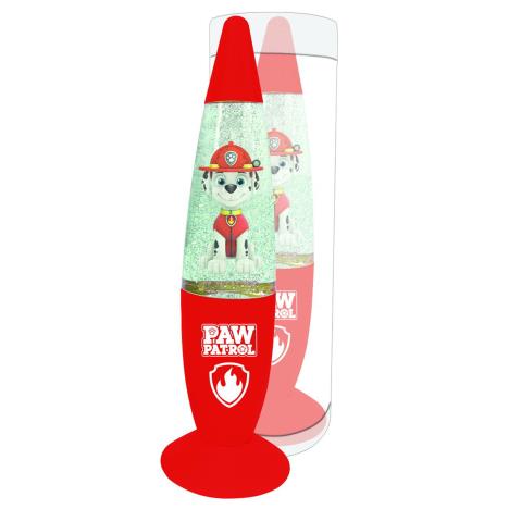Paw Patrol Red Marshall LED Glitter Lamp   £8.99