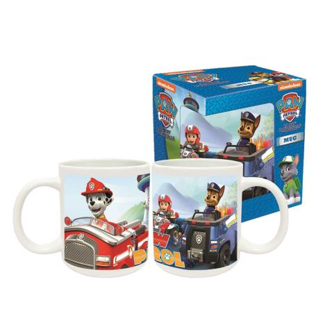 Paw Patrol On Vehicles Boxed Mug   £2.99