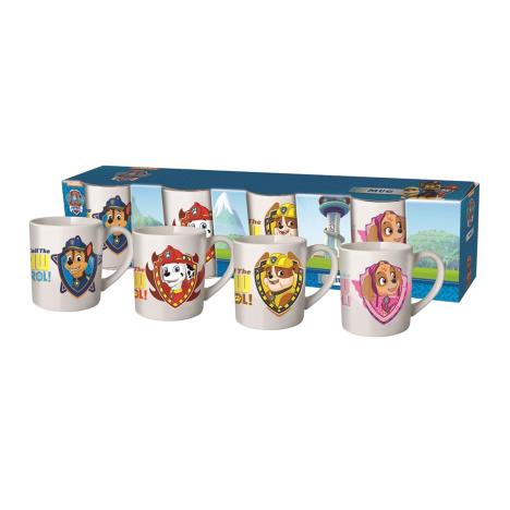 Paw Patrol Porcelain Mug Set Pack of 4  £8.99