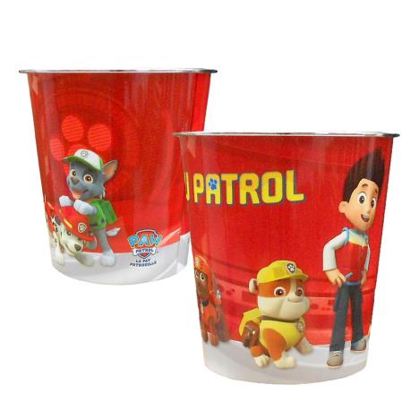 Paw Patrol Red Plastic Waste Bin  £2.99