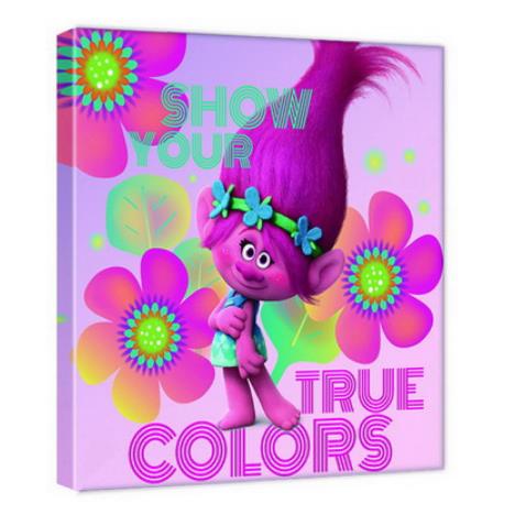 Trolls Square Canvas Print (35cm x 35cm)  £3.99