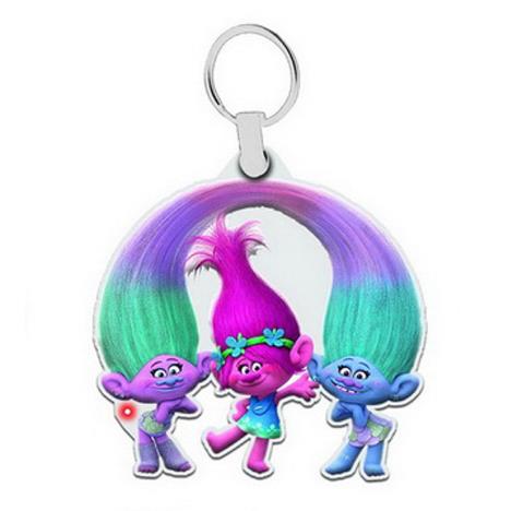 Trolls Poppy & Twins LED Light Up Key Ring  £1.99