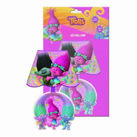 Trolls Poppy & Branch LED Wall Lamp  £3.99