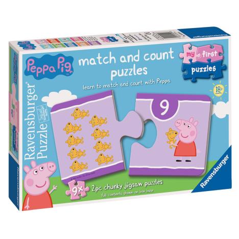 Peppa Pig My First Match & Count Jigsaw Puzzles  £7.99