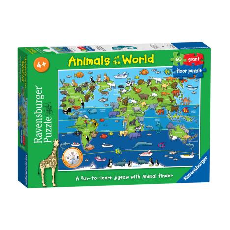 Animals of the World 60pc Giant Floor Puzzle  £10.99