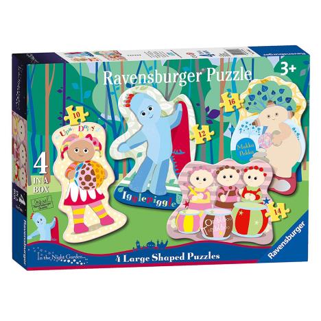In The Night Garden 4 in a Box Shaped Puzzles  £10.99