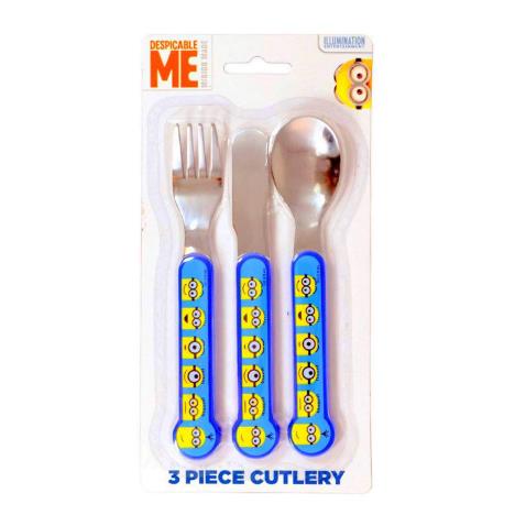 Minions 3 Piece Cutlery Set  £4.99
