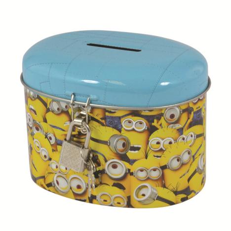 Sea of Minions Lockable Money Tin  £5.99