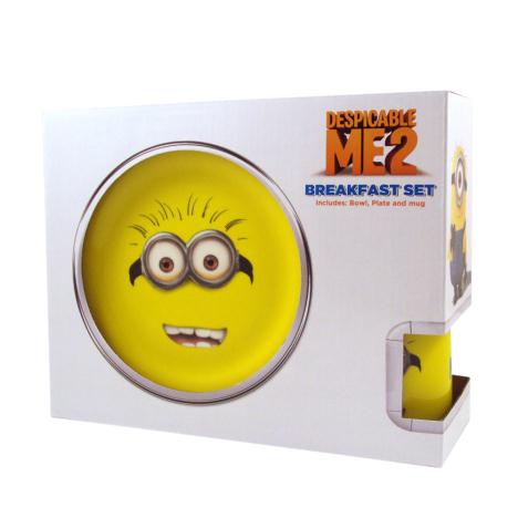 Despicable Me Minions Bowl, Plate & Mug Breakfast Set  £8.99