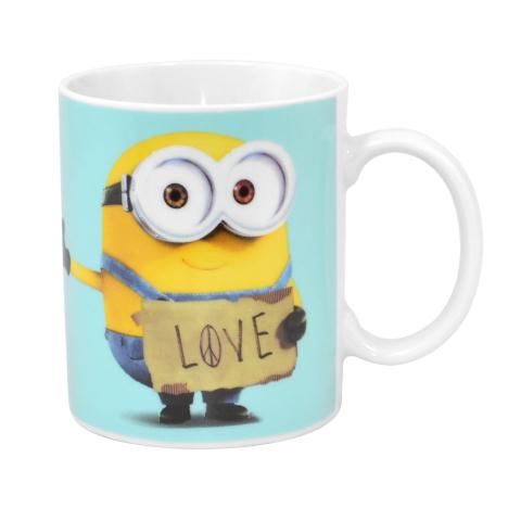 Minion Bob With Love Sign Minions Mug  £5.99