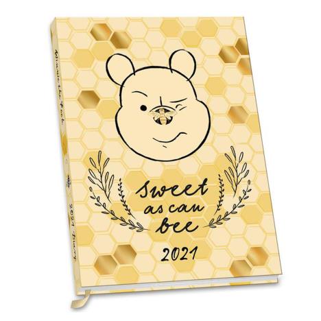 Winnie The Pooh Bee 2021 A5 Diary  £5.99