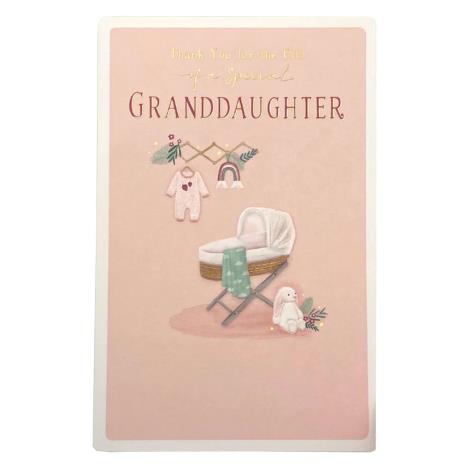 Thank You for a Granddaughter New Baby Girl Card   £2.65