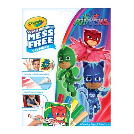 Crayola Colour Wonder Mess Free PJ Masks Colouring Pages & Markers  £3.59