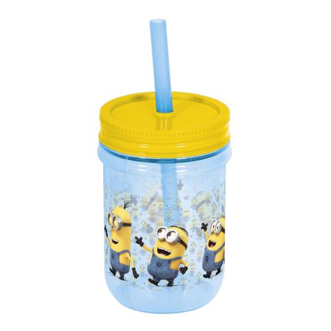 Minions Jar Tumbler with Straw  £3.99