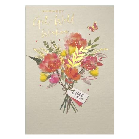 Warmest Wishes Get Well Soon Card   £1.75