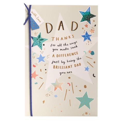 Star Dad Birthday Card   £4.25