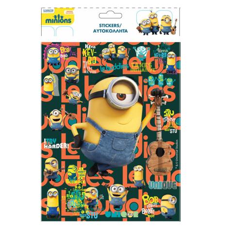 Minions Le Buddies Sticker Sheet  £0.49