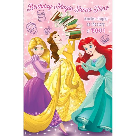 Birthday Magic Disney Princess Birthday Card  £1.89