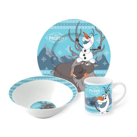 Disney Frozen Olaf & Sven Ceramic 3 Piece Breakfast Set  £8.99