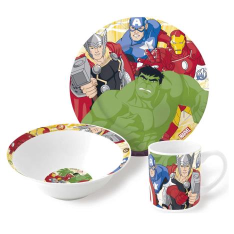 Marvel Avengers Ceramic 3 Piece Breakfast Set  £5.99