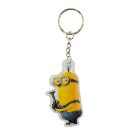 Minions Tall Gun Light Up Torch Key Ring  £1.99