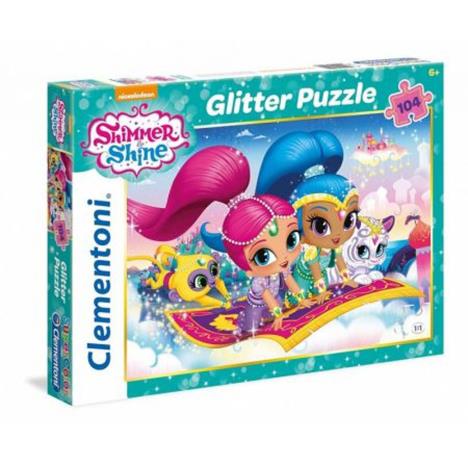 Shimmer & Shine Glitter Puzzle 104 pcs  £6.99