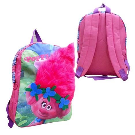 Trolls 3D Poppy Backpack with Real Hair   £24.99