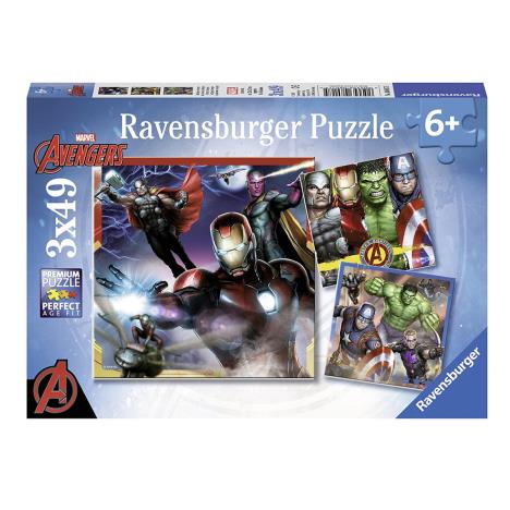 Marvel Avengers 3 x 49pc Jigsaw Puzzles  £6.99