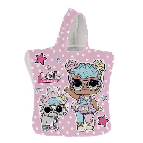 LOL Surprise Pink Hooded Towel Poncho  £11.49