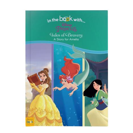 Personalised Disney Princess Tales of Bravery Softback Story Book  £22.99
