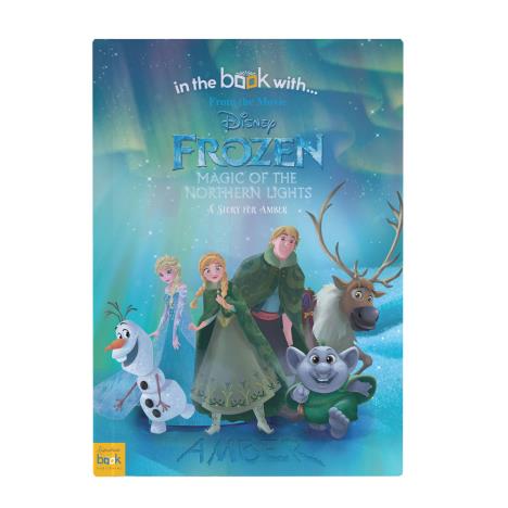 Personalised Disney Frozen Northern Lights Softback Story Book  £22.99
