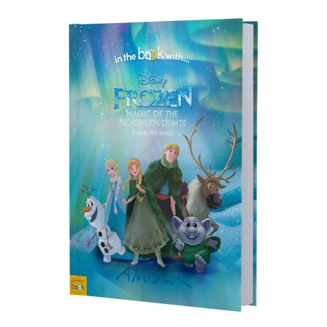 Personalised Disney Frozen Northern Lights Hardback Story Book  £27.99