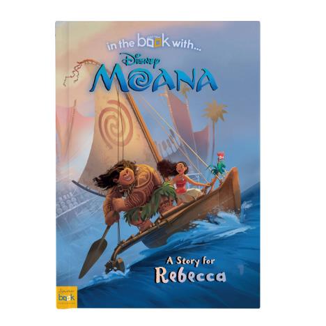Personalised Disney Moana Softcover Story Book  £22.99