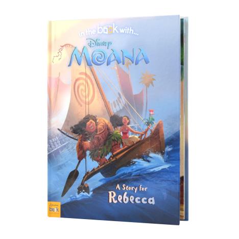 Personalised Disney Moana Hardcover Story Book  £27.99