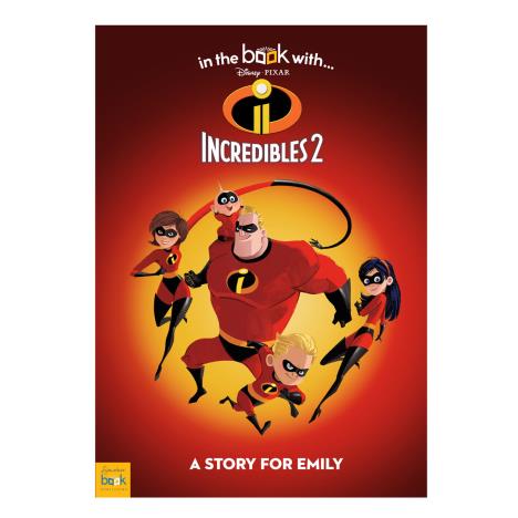 Personalised Disney Incredibles 2 Softback Story Book  £22.99