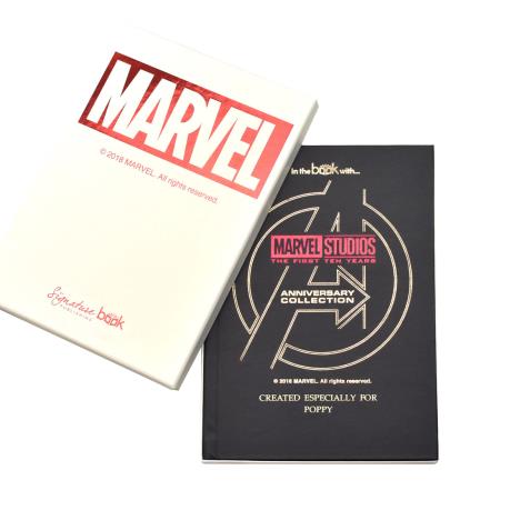 Personalised Marvel 10 Year Anniversary Collection Standard Book  £29.99