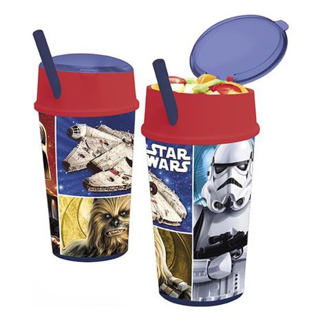 Star Wars Drinks Bottle With Snack Compartment  £3.99