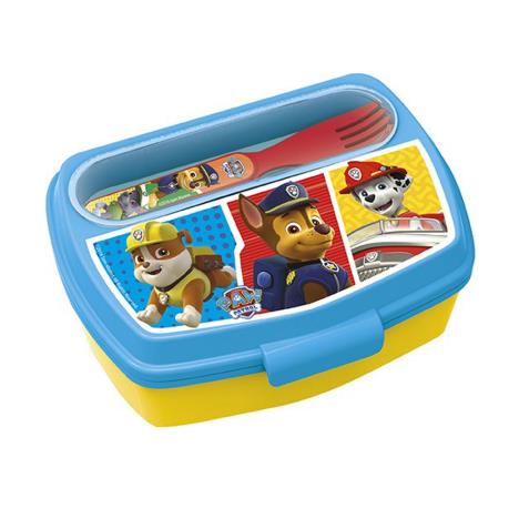 Paw Patrol Sandwich Box With Cutlery Set  £3.99
