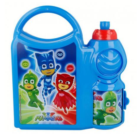 PJ Masks Lunch Box & Drinks Bottle Combo Set  £10.49