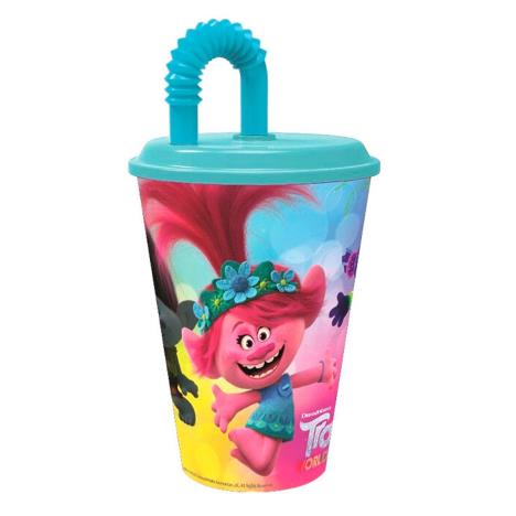 Trolls World Tour 430ml Tumbler with Straw  £2.99