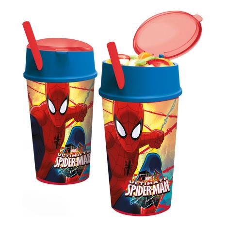 Spiderman Drinks Bottle With Snack Compartment  £4.29