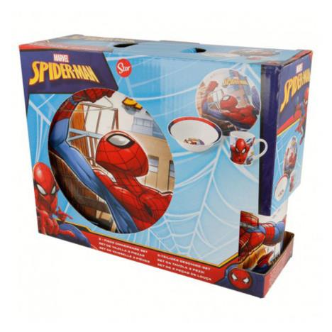 Spiderman 3 Piece Ceramic Breakfast Set  £14.99
