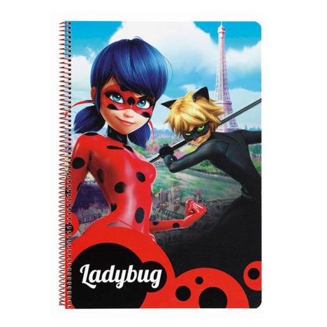 Miraculous Ladybug & Cat Noir A4 Hard Cover Notebook  £5.49