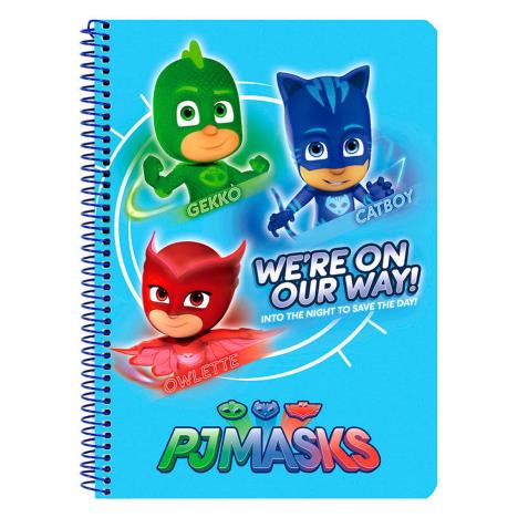 PJ Masks A5 Were On Our Way Hardback Notepad  £3.49