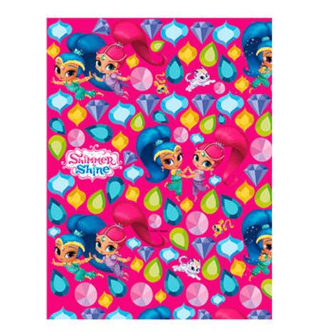 Shimmer & Shine Hot Pink 2m Roll Wrap  £0.99