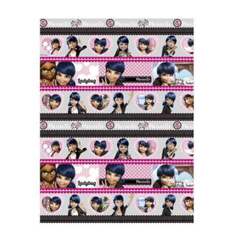 Miraculous Ladybug White Heart 2m Roll Wrap  £0.99