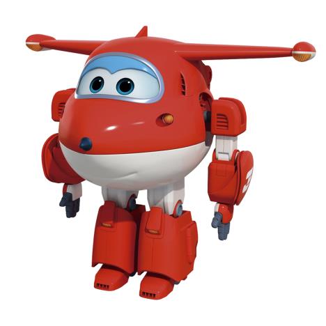 Super Wings Jett Robot Figure (8426842050362) - Character Brands